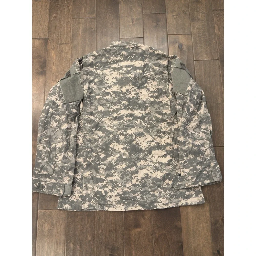 NWT Defender Jacket Mens Sz Large-X-Long Digital Camo BDU Full Zip Army Military